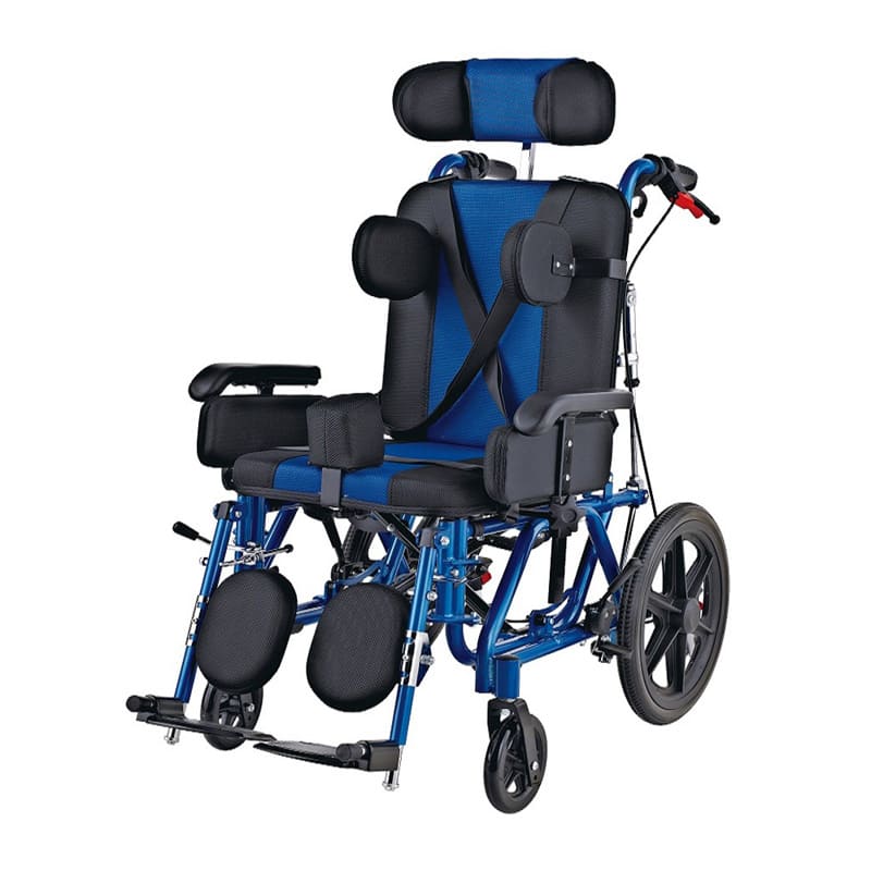 Fauteuil roulant hémiplégique inclinable