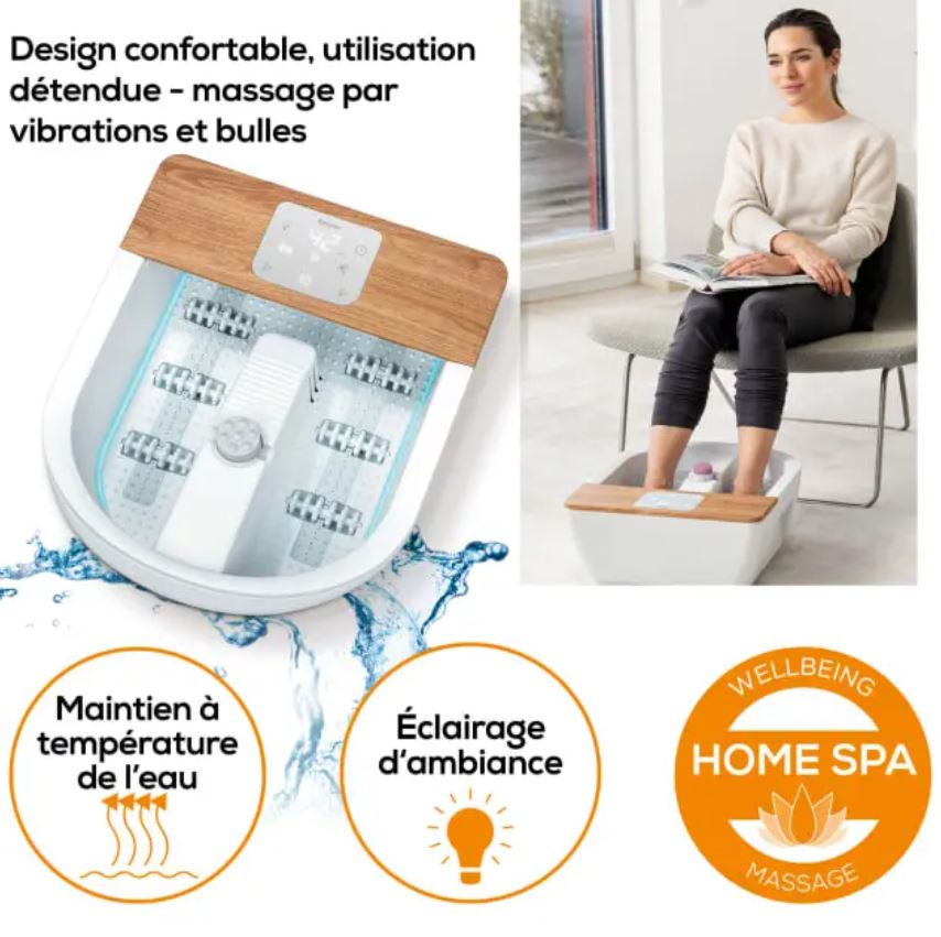 Bain de pieds bouillonnant PREMIUM - Beurer 2