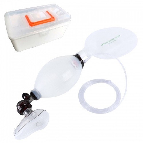 Valise de réanimation / Kit insufflateur en silicone réutilisable