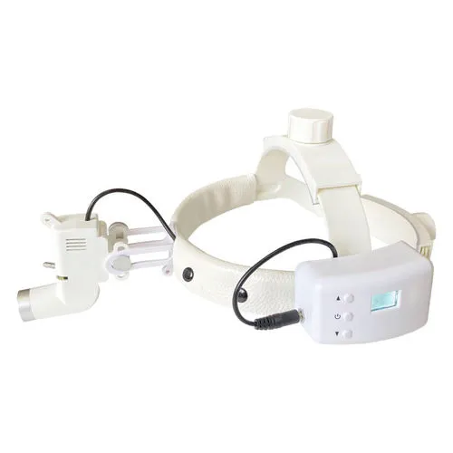 Casque lampe frontale chirurgicale à LED avec batterie 3