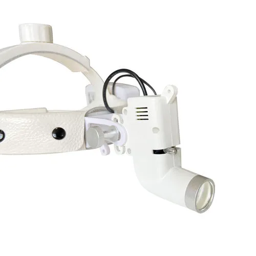 Casque lampe frontale chirurgicale à LED avec batterie 4