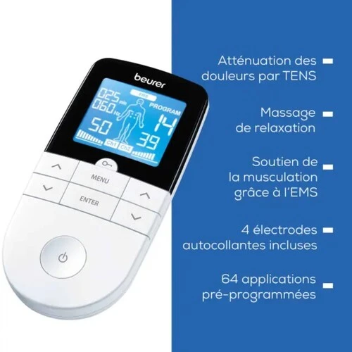 Electrostimulateur TENS/EMS numérique 2