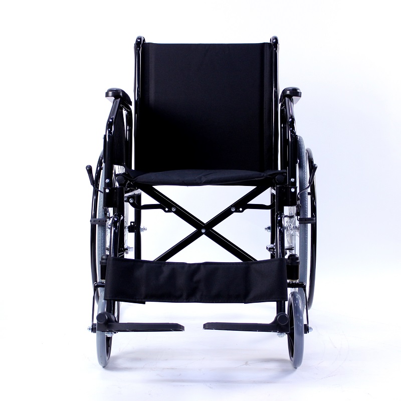 Fauteuil roulant en acier pliable 3