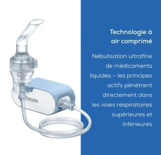 Nébuliseur compact avec batterie Beurer 3